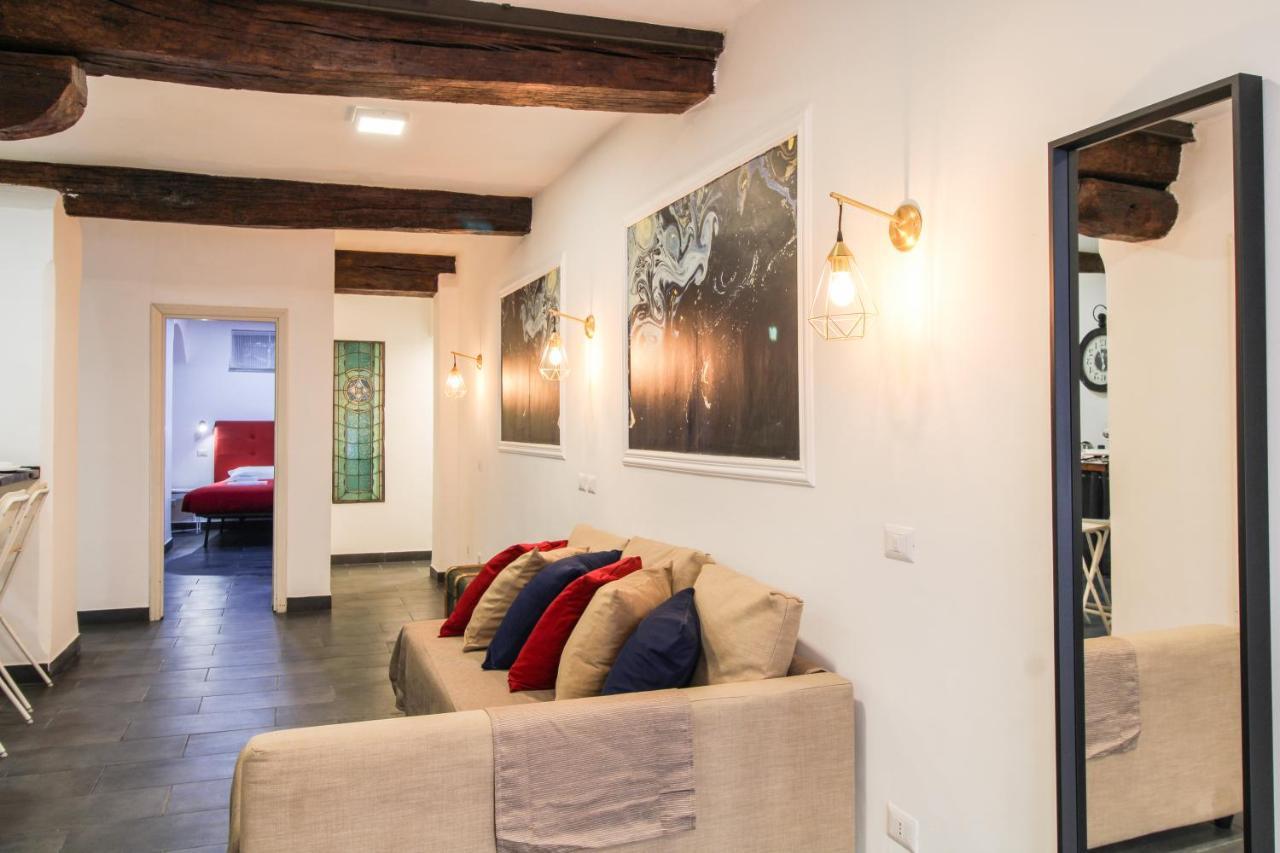 Charming Large Apartment - 3 Bedroom In Trastevere Rome Bagian luar foto